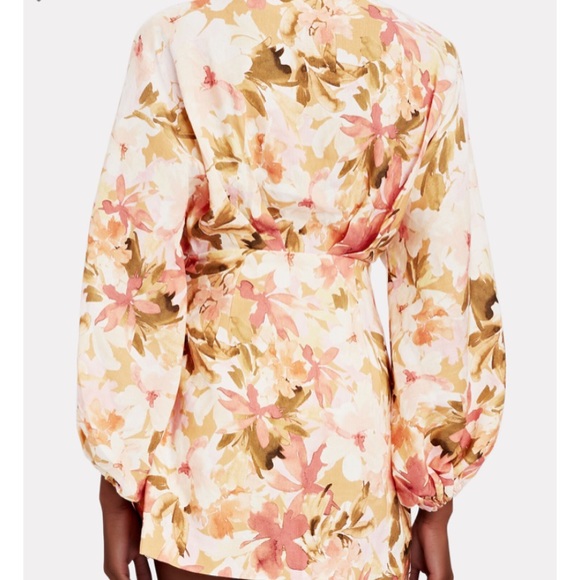 Significant other - Kenna Floral Mini Wrap Dress - new with tags - Picture 3 of 12